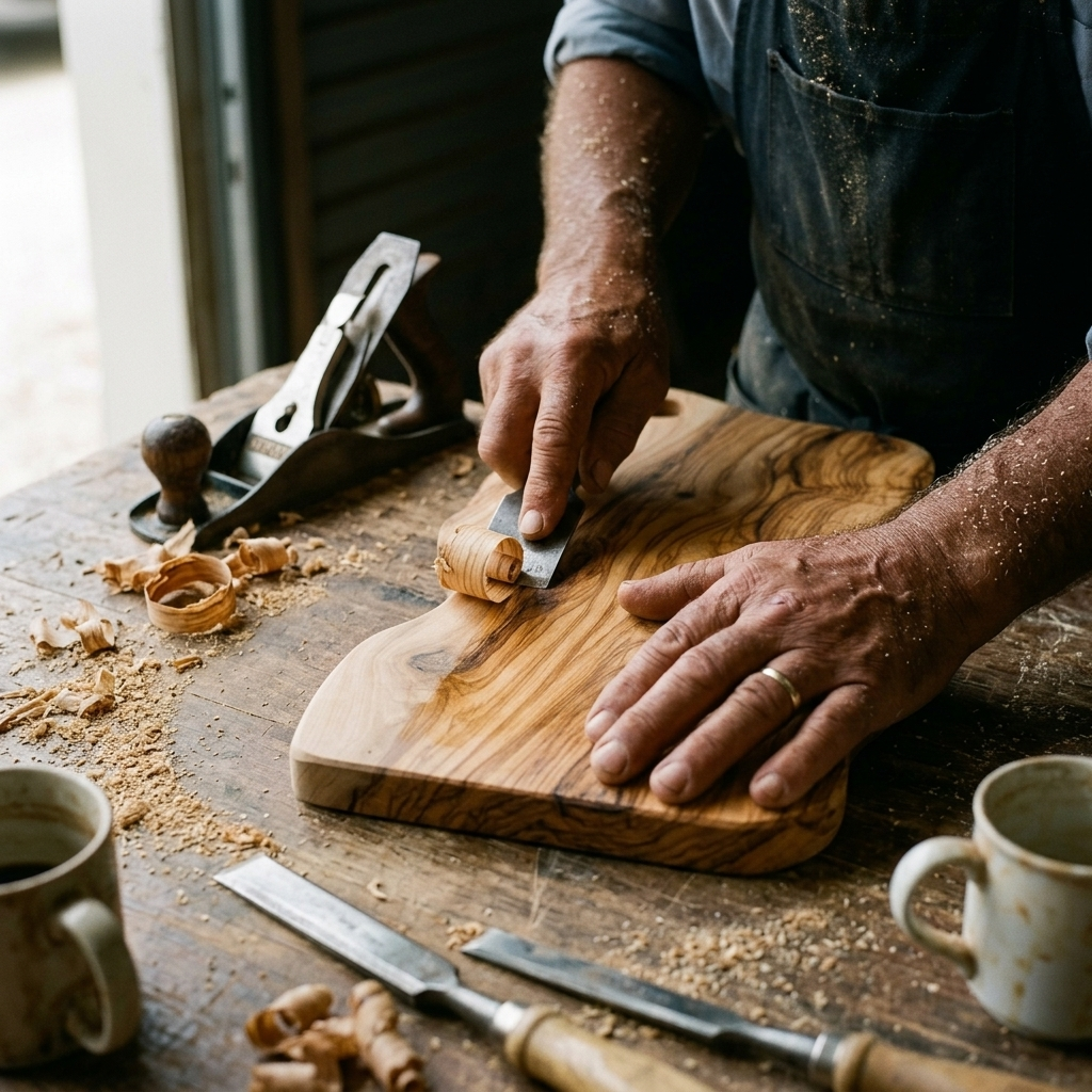 Ray's Olive Cutting Board