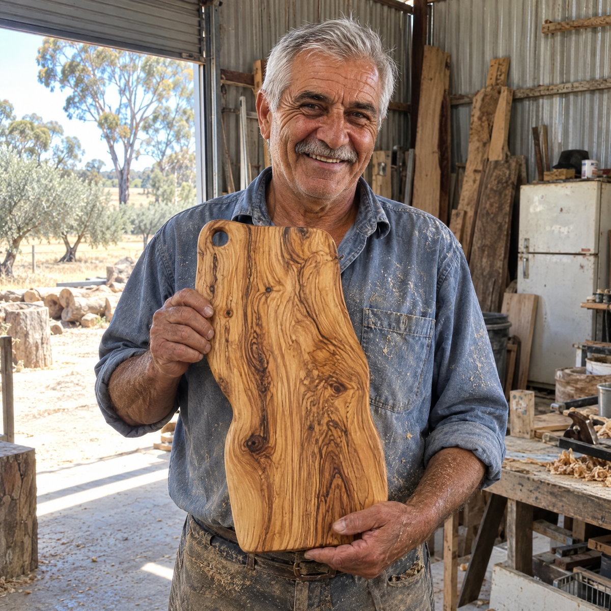 Ray's Olive Chopping Board