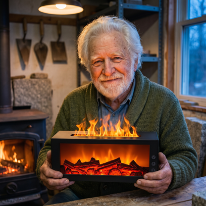 Armand's Fireplace Diffuser – Armand Colby in his workshop