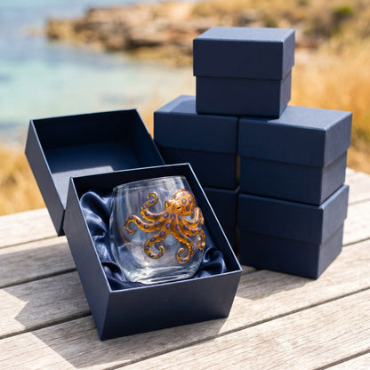 The set packed in its plain shipping carton