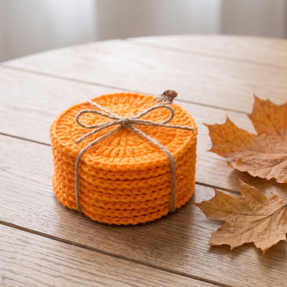 Coaster set as a gift stack