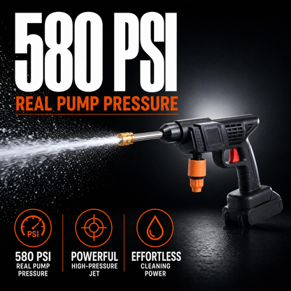 580 PSI of real pump pressure