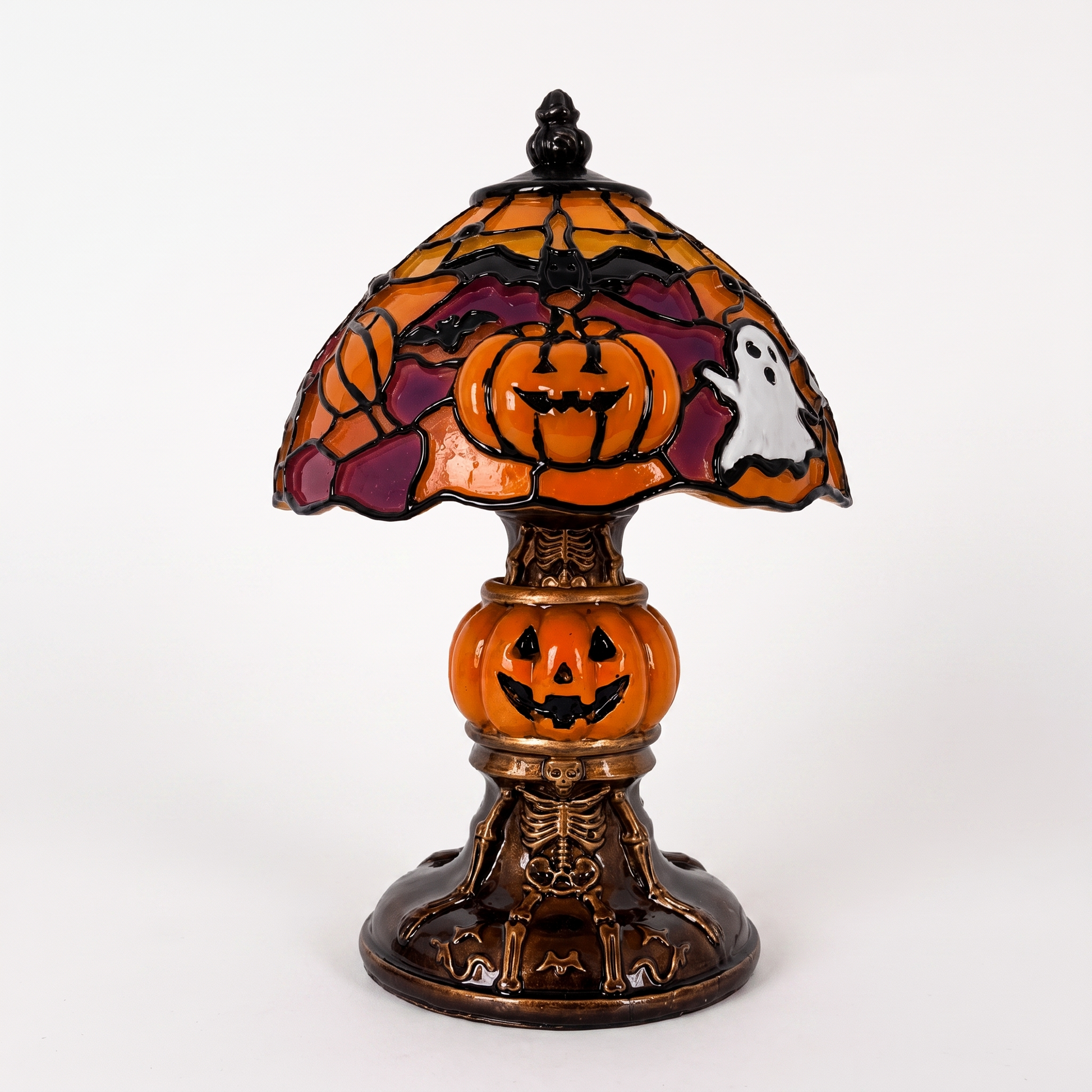 The lamp switched off on a white background, full product view