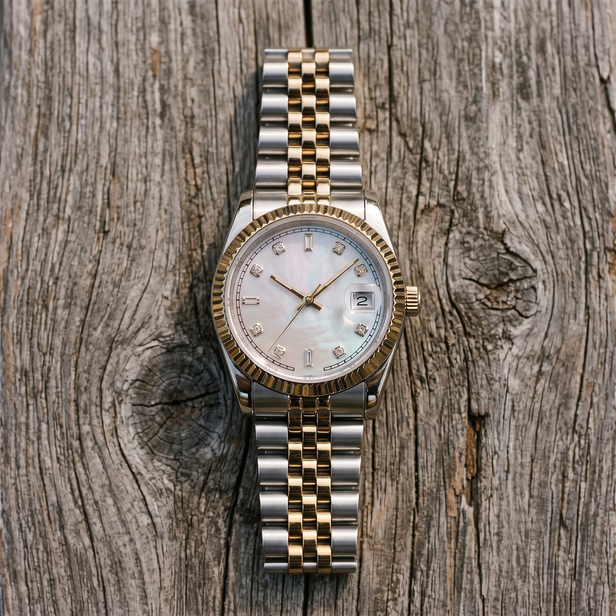 Virgil's Mother-of-Pearl Watch