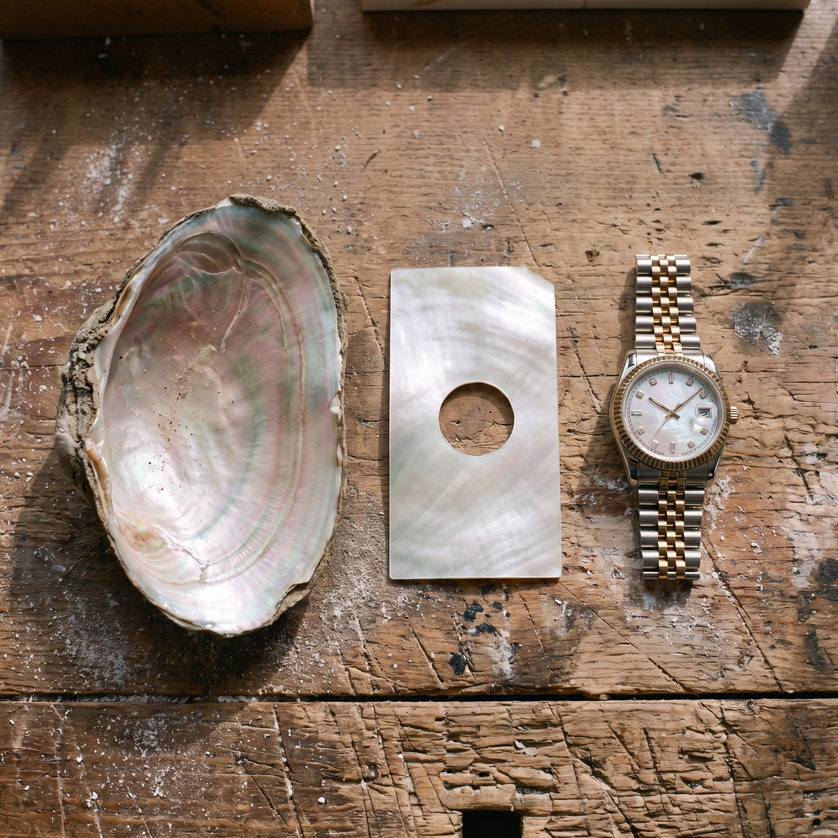 Virgil's Mother-of-Pearl Watch