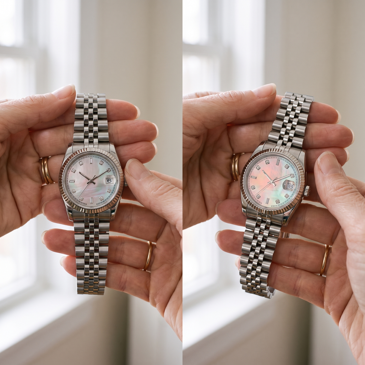 Virgil's Mother-of-Pearl Watch