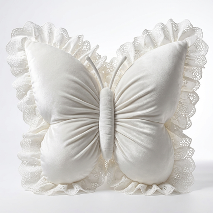 Diane's hand-sewn Butterfly Pillow