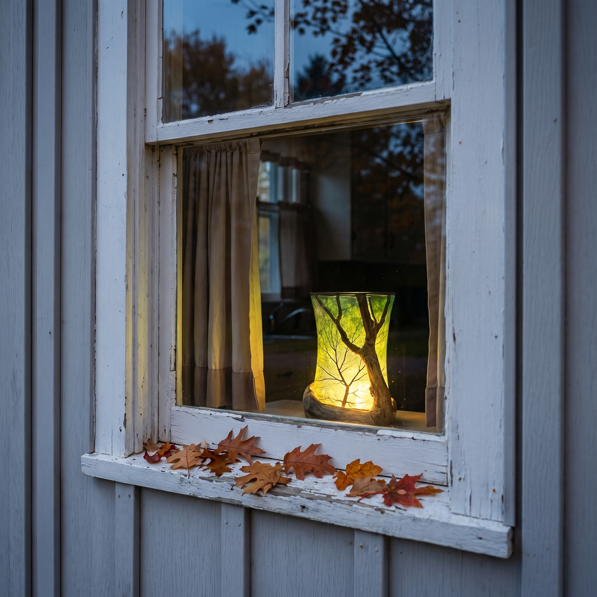 Cliff's Oak Lantern