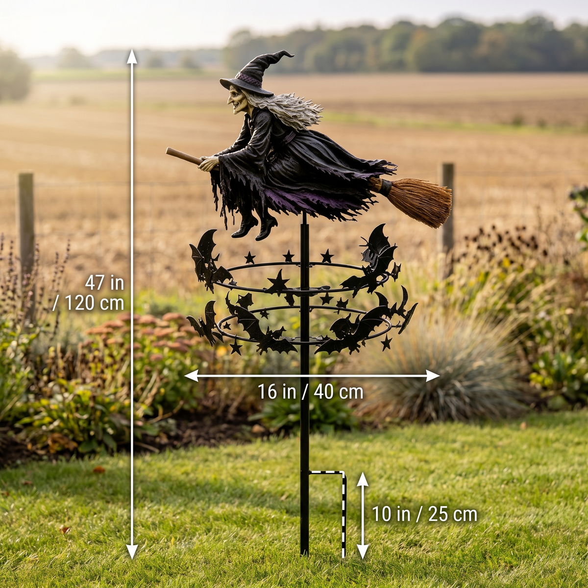 Loretta's Witch Whirligig