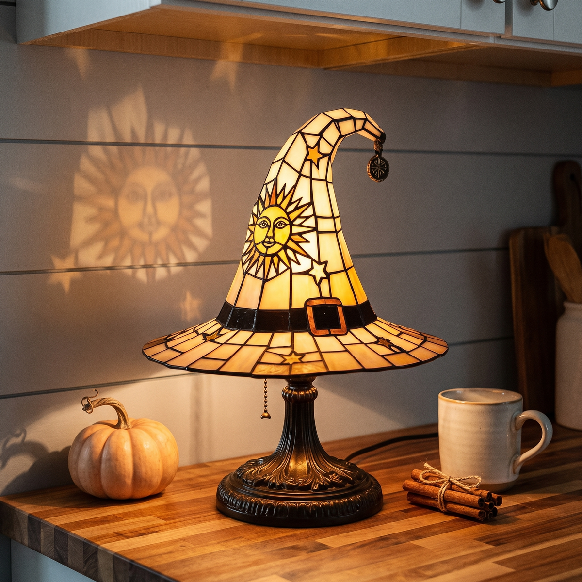 Kathleen's Last Witch Hat Lamp