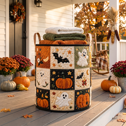 Charlene's Handquilted Halloween Baskets