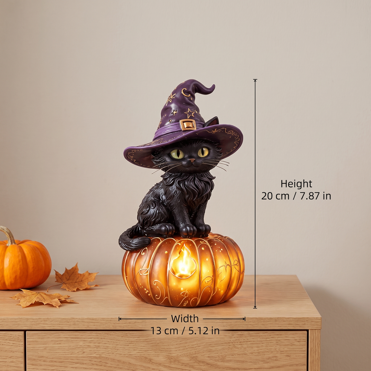 Rita's Handmade Halloween Glass Lamps