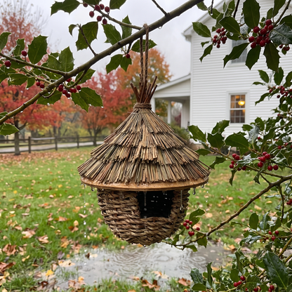 Hazel's Woven Bird House