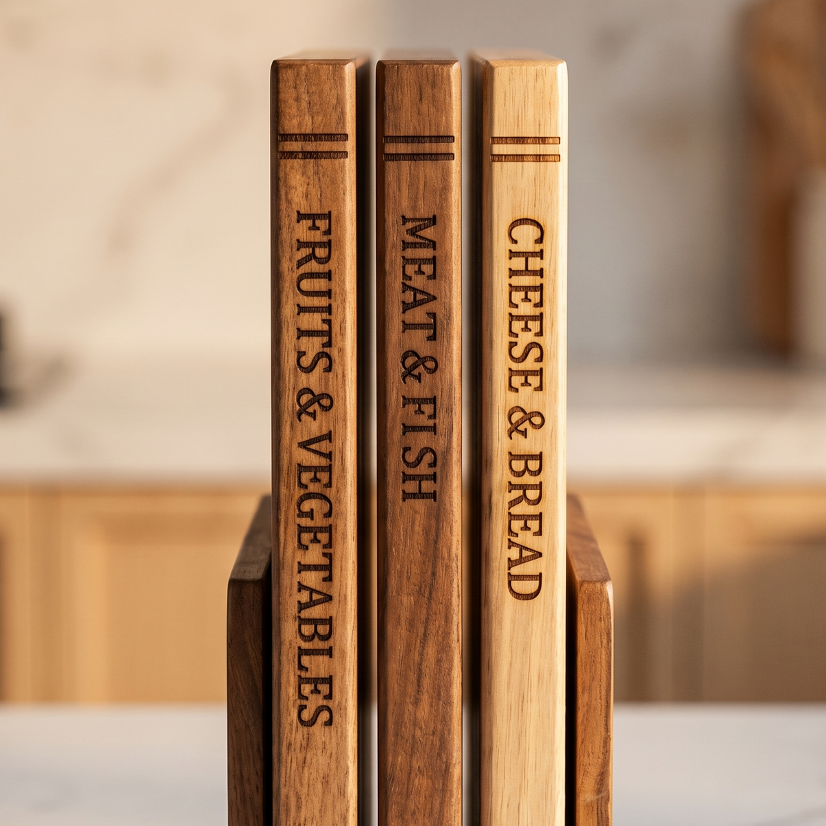 Dale's Three-Wood Cutting Board Set