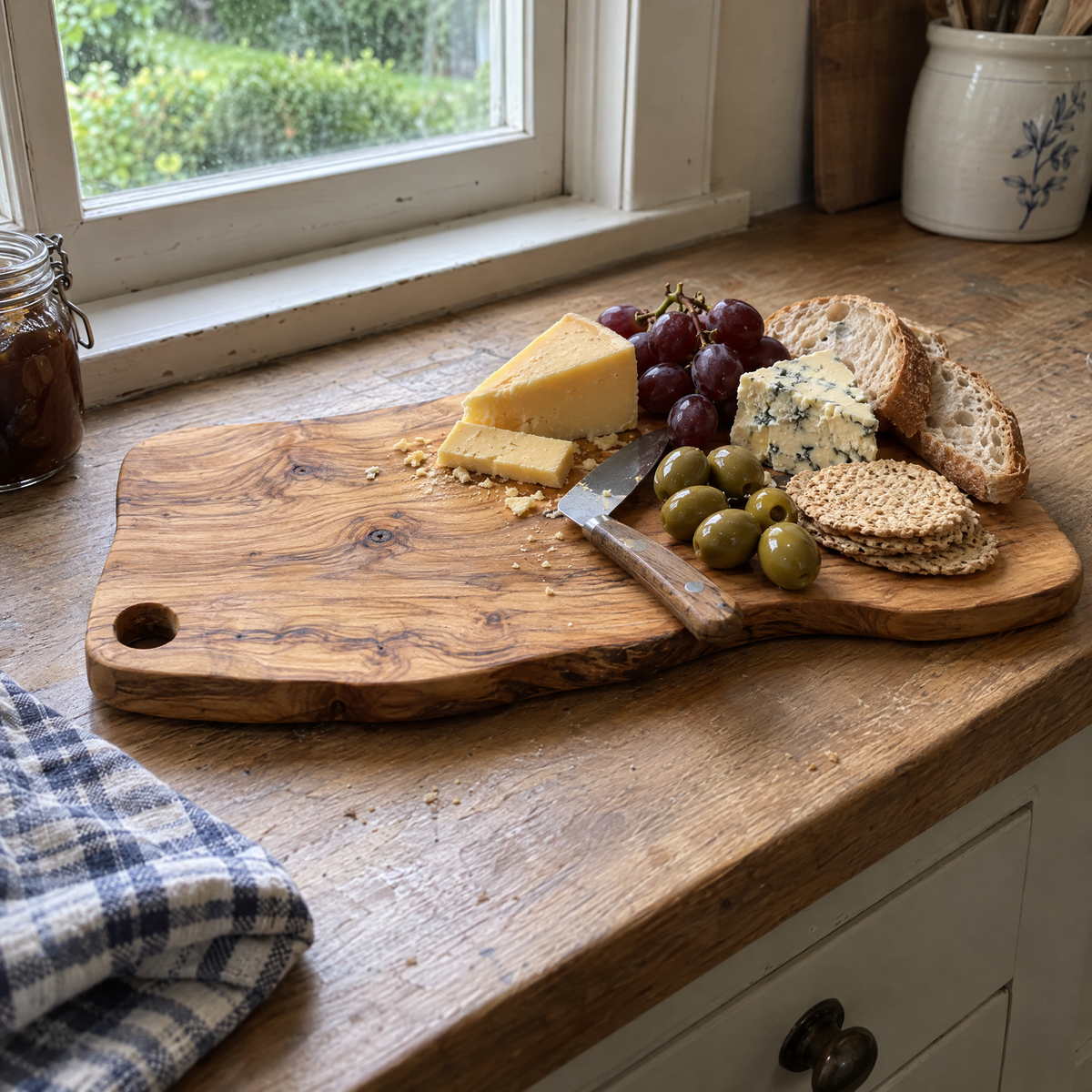 Enzo's Olive Cutting Board