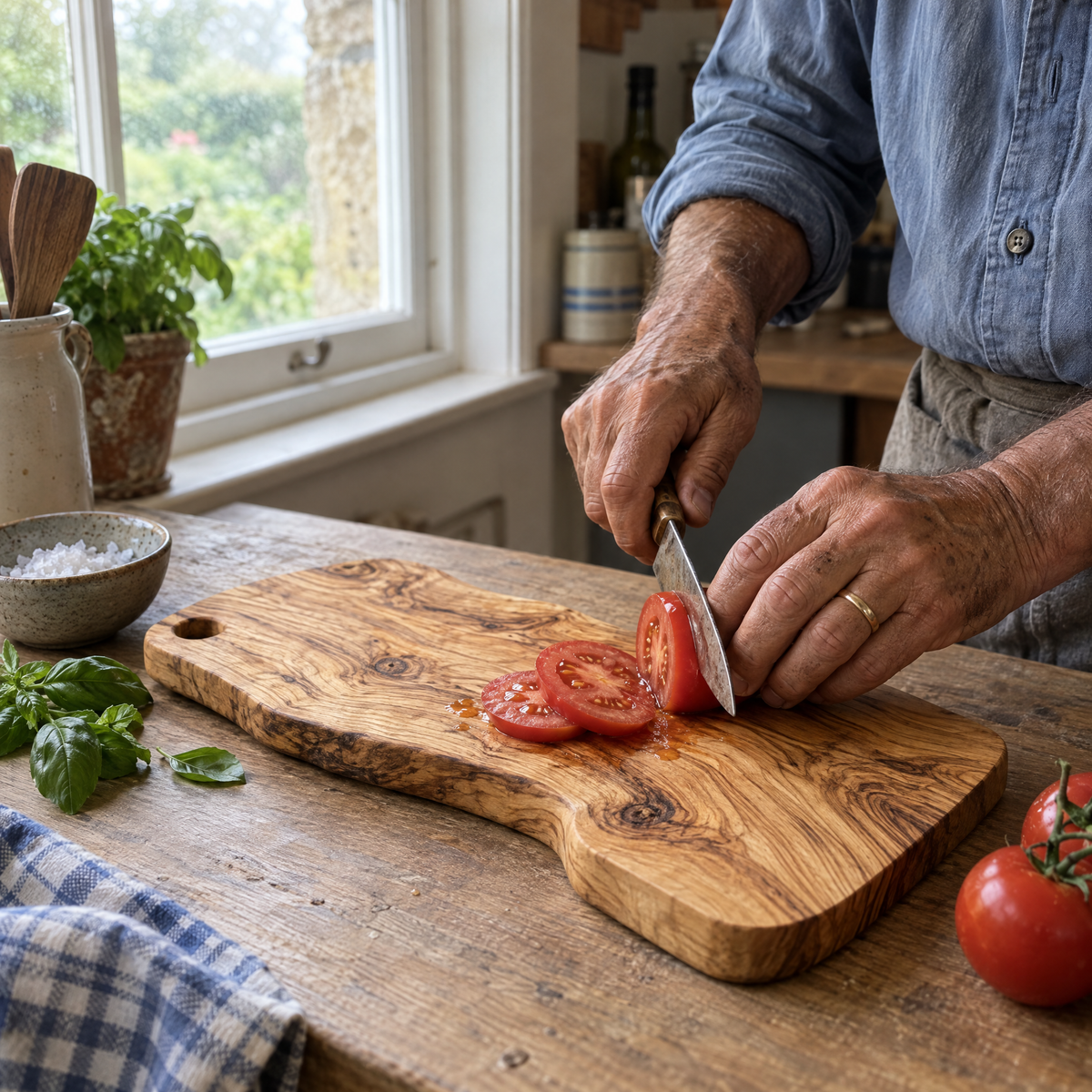 Enzo's Olive Cutting Board