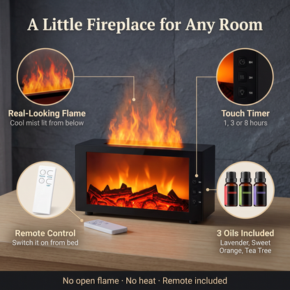 Murdo's Fireplace Diffuser – features