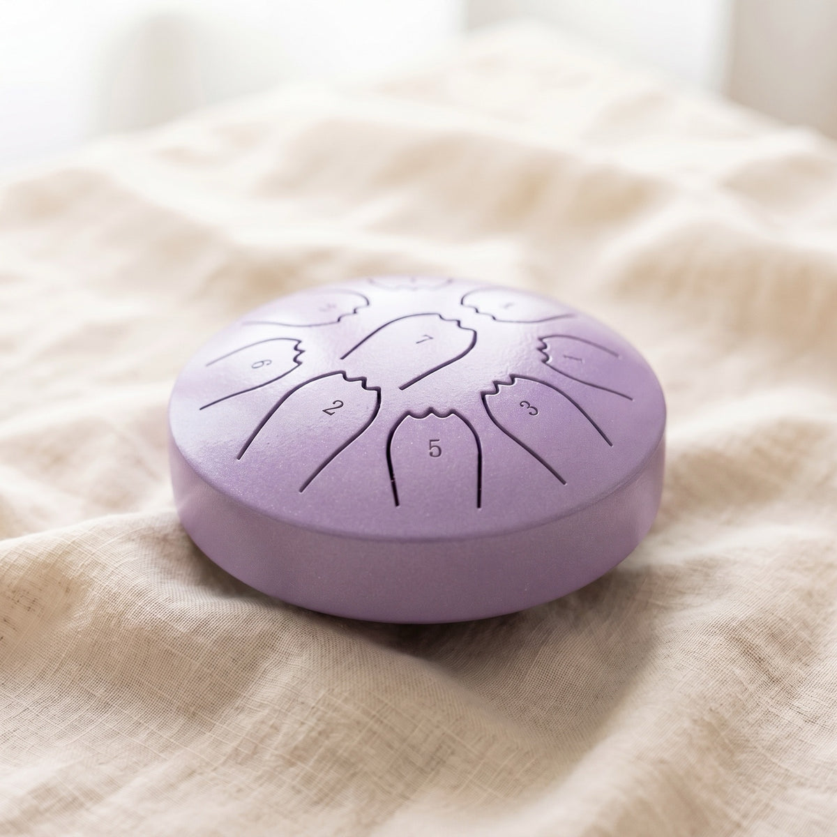 Rain drum, standard size, lavender pearl finish