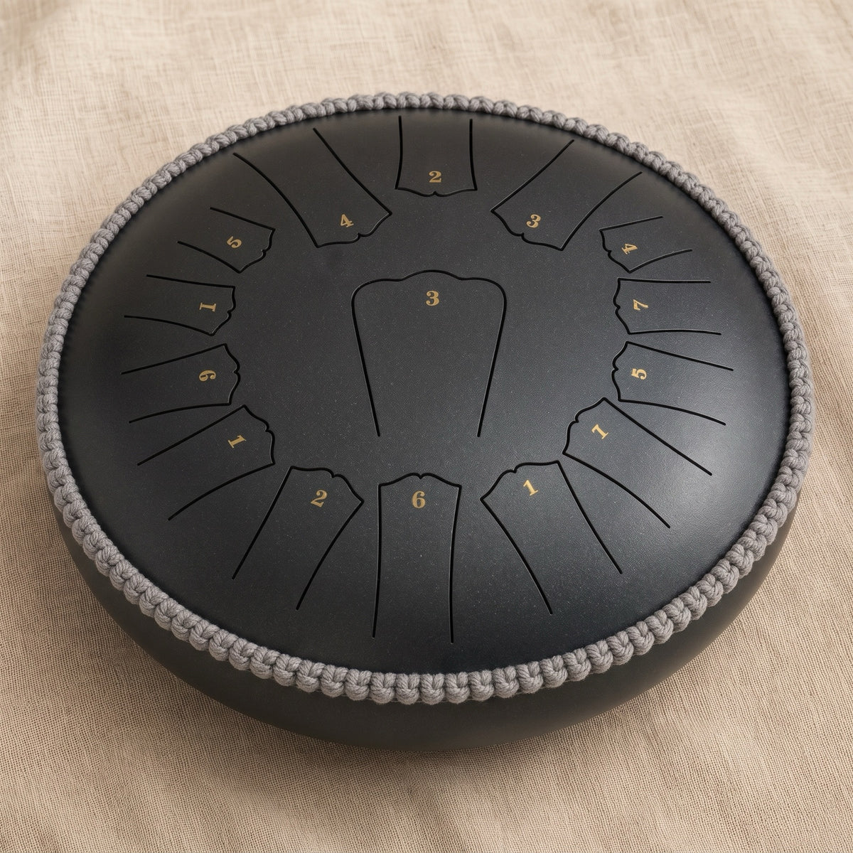XXL Premium rain drum, charcoal matte black finish