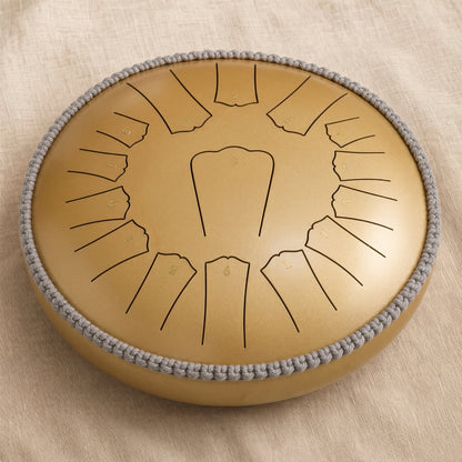 XXL Premium rain drum, golden pearl finish