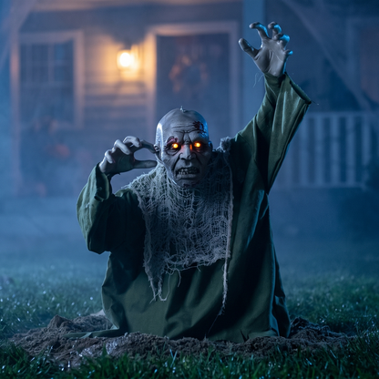 Walter's Hand-built Halloween "Grave Riser" Zombies